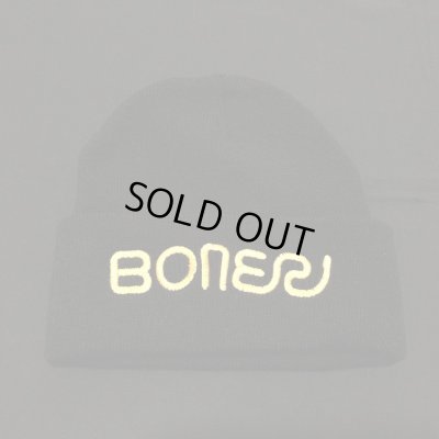 画像1: BRICKS BRAND -BONER LONG BEANIE- ビーニー color:[black]