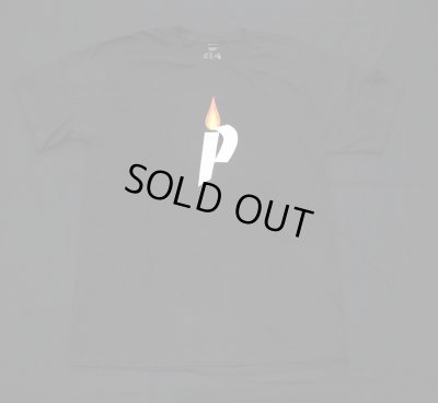 画像1: BRICKS BRAND -P FLAME- S/S tee color:[black] size:[M]