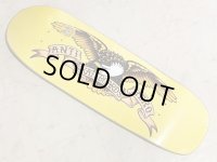 ANTI HERO TEAM SHAPED EAGLE -THE BEACH BUM- DECK color:[yellow] size:[9.5" x 30" x 14.2"]