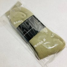 他の写真1: 9COUNT -ONE WAY- SOCKS (ハイソックス) color:[khaki/white]