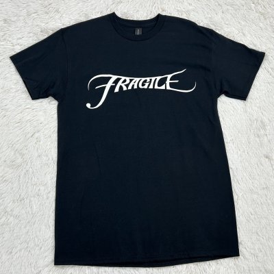 画像1: FRAGILE オリジナルロゴ 胸プリント S/S tee color:[black] size:[M]※サイズ感は日本国内メーカーの商品よりもやや大きめです