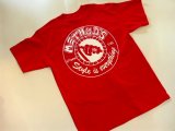 METHOD'S -GRILL & GARAGE- S/S tee color:[red] size:[L]