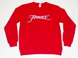 画像: FRAGILESKATE -LOGO- トレーナー color:[red] size:[L](通常サイズのMぐらいです)