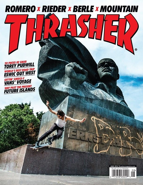 画像1: THRASHER MAGAZINE -8月号 2014- 