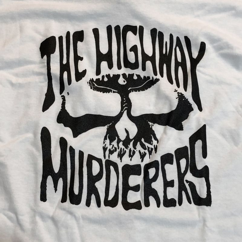 画像: THE HIGHWAY MURDERERS -BACK LOGO- L/S tee color:[white] size:[M]