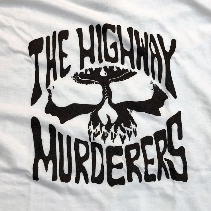 画像: THE HIGHWAY MURDERERS -BACK LOGO- S/S tee color:[white] size:[M]