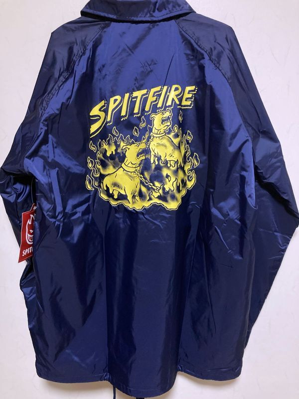 SPITFIRE -HELL HOUNDS II LAW- コーチジャケット color:[deep navy] size:[L] -  FRAGILE(フラジャイル)